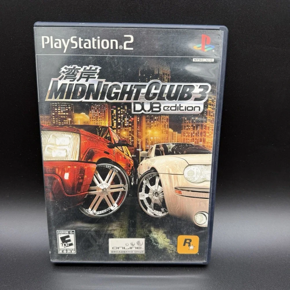 Midnight Club 3: DUB Edition PlayStation 2, PS2 Complete CIB Manual Untested